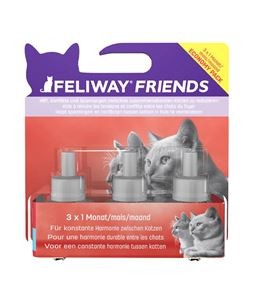 Feliway Friends Tripack Navulling 3x48 ml
