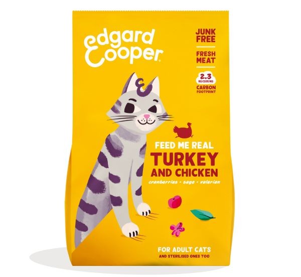 Edgard&Cooper Adult Kalkoen&Kip 325 gr