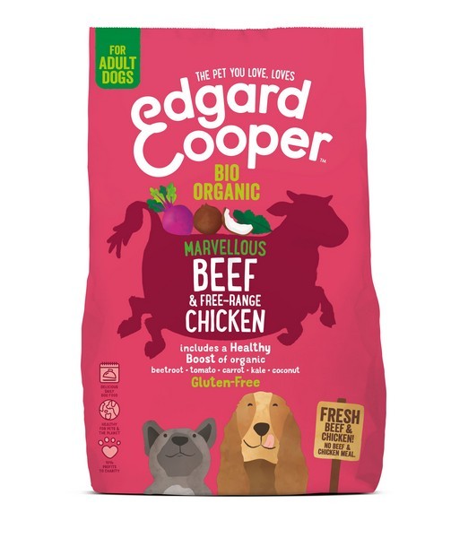 Edgard&Cooper Adult Biologische Rund&Kip 7 kg