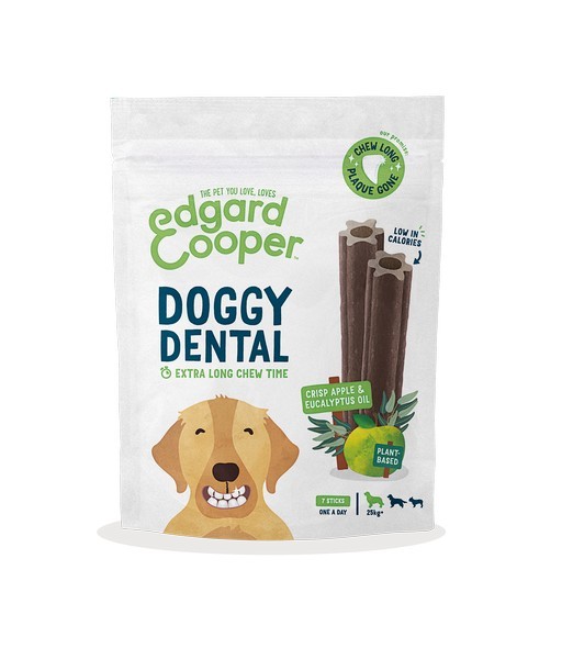Edgard & Cooper Doggy Dental Appel&Eucalyptus Large 7 st
