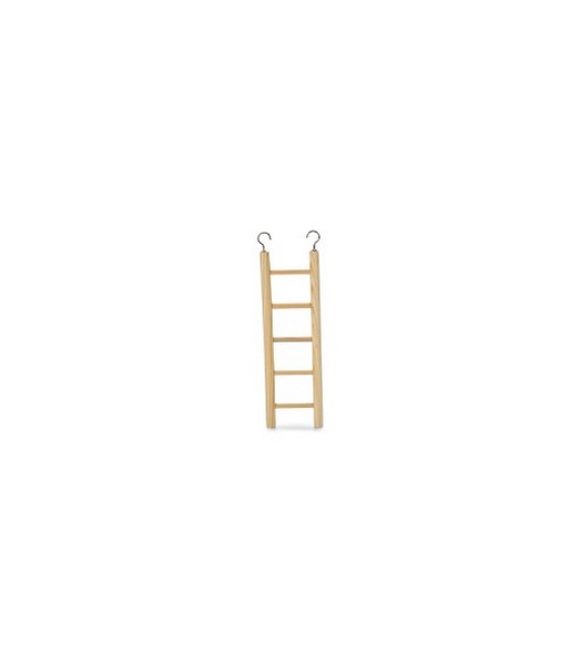 Ladder 5 Treden Hout 24 cm