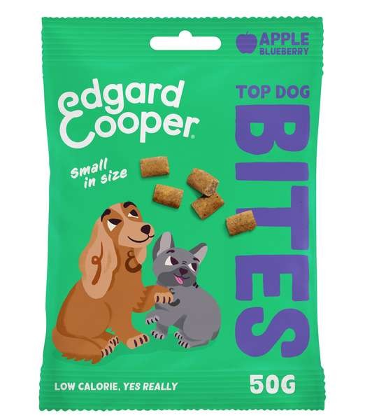 Edgard&Cooper Bites Small Appel&Bosbes 50 gr