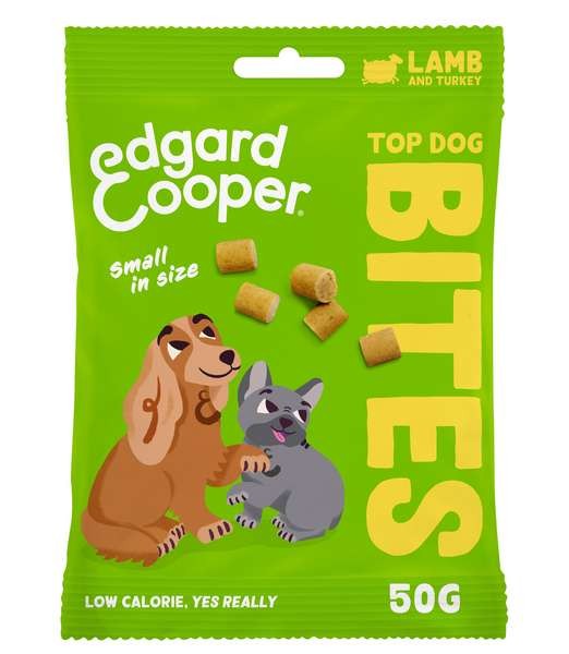Edgard&Cooper Bites Small Lam&Kalkoen 50 gr