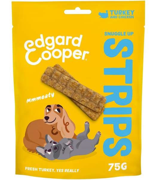 Edgard&Cooper Strips Kalkoen&Kip 75 gr