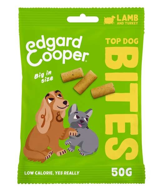 Edgard&Cooper Bites Large Lam&Kalkoen 50 gr