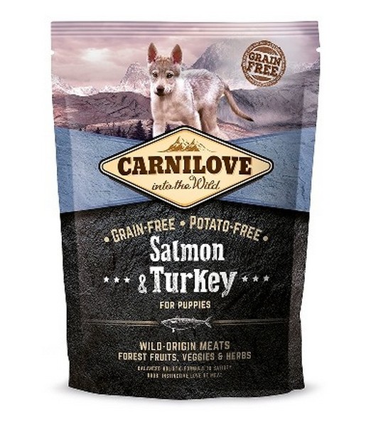Carnilove Salmon & Turkey puppies 1,5 kg