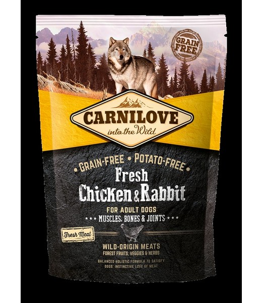 Carnilove Fresh Chicken & Rabbit adult 1,5 kg