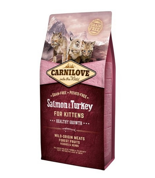 Carnilove Salmon & Turkey Kittens 6 kg