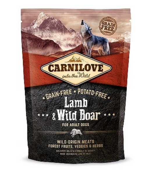 Carnilove Lamb & Wild Boar adult 1,5 kg