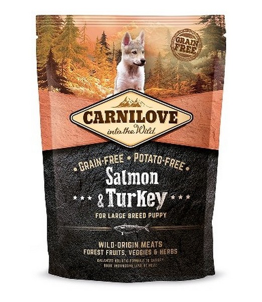 Carnilove Salmon & Turkey puppies LB 1,5 kg