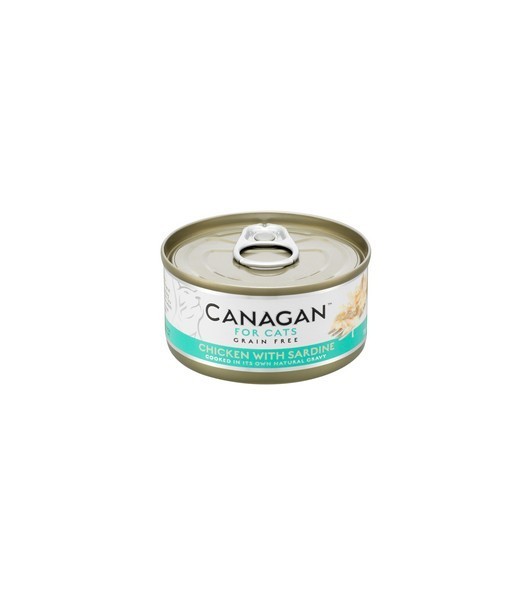 Canagan Blik Chicken with Sardine 75 gr