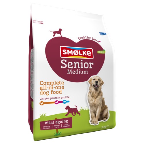 Smolke Hond Senior Medium 3 kg
