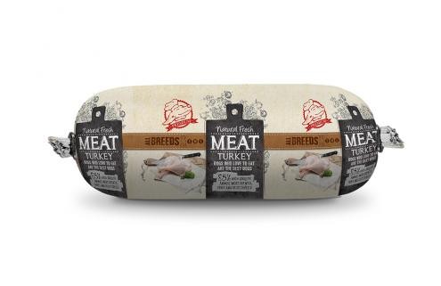 Natural Fresh Meat Worst Kalkoen 600 gr