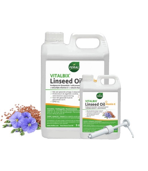 Vitalbix Lijnzaadolie 5 ltr