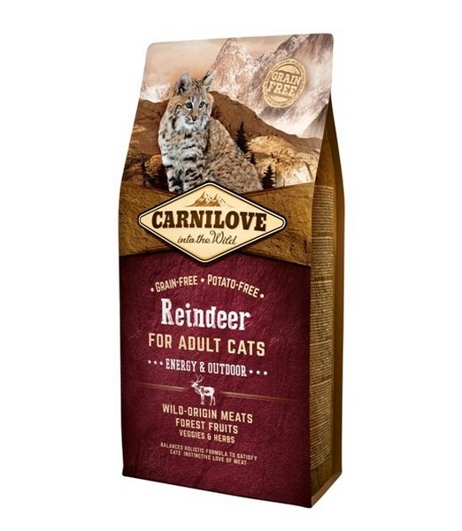 Carnilove Reindeer Energy/Outdoor 2 kg