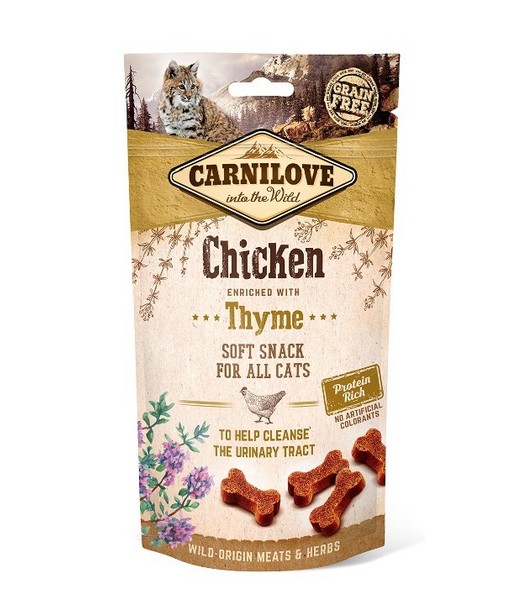 Carnilove Soft Snack Chicken with Thyme 50 gr