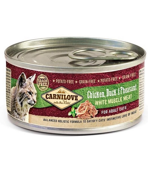 Carnilove Cans Chicken, Duck & Pheasant 100 gr