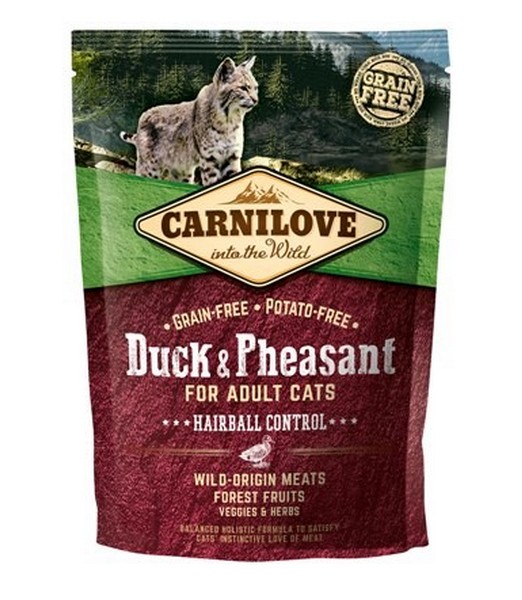 Carnilove Duck & Pheasant Hairball 400 gr