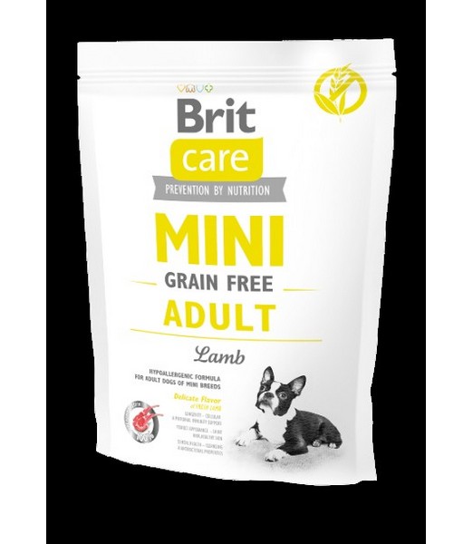 Brit Care Mini Grain Free Adult Lamb 400 gr