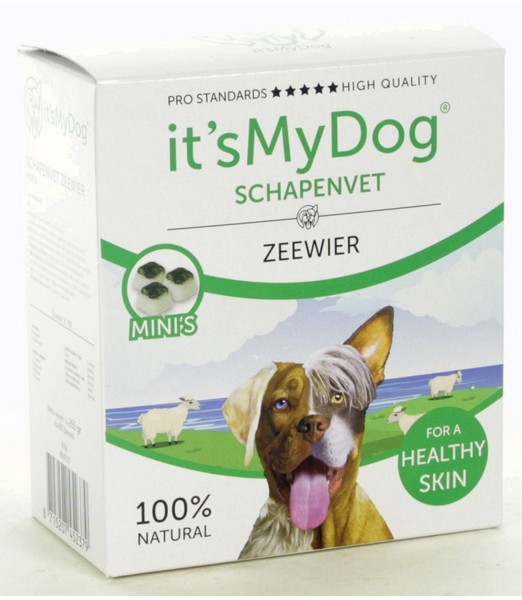 It's My Dog Schapenvet Mini Zeewier 80 st