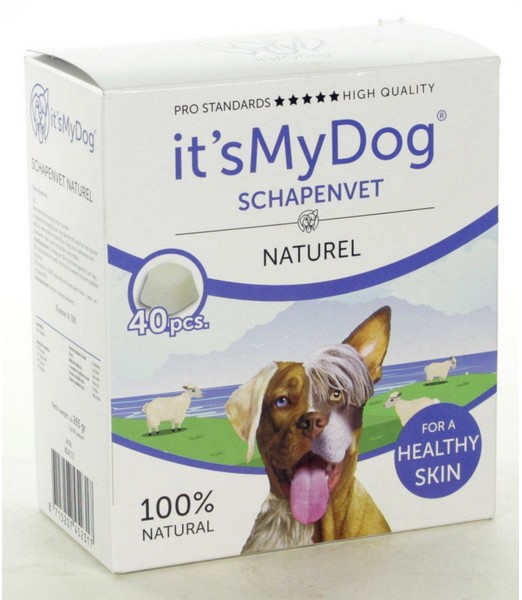 It's My Dog Schapenvet Naturel 40 st