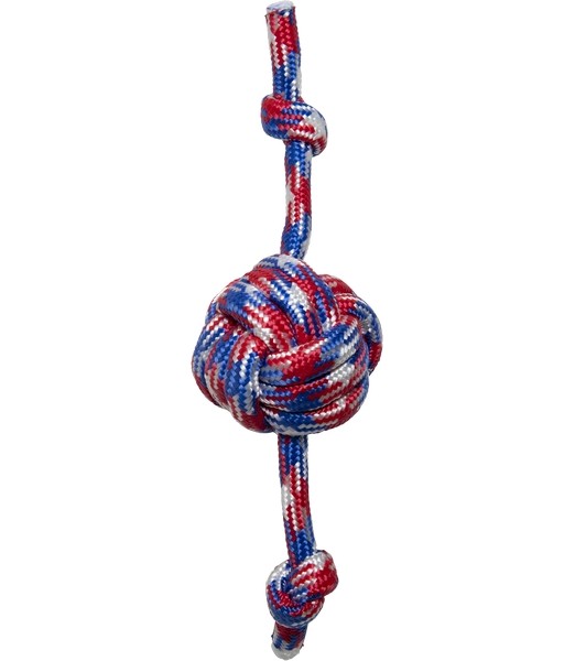 BoraBora Touwbal met 2 Knopen 22 cm