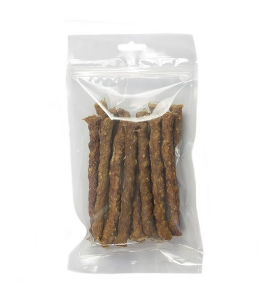 Vissticks Zalm 100 gr. zakje