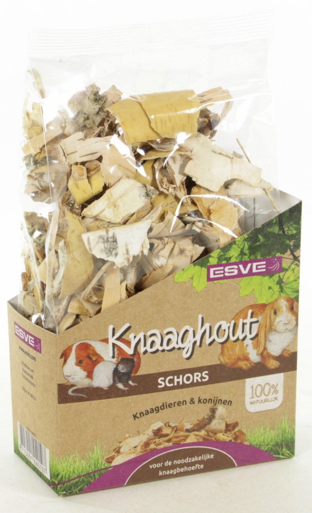 ESVE Knaaghout Knaagdier Schors 100 gr