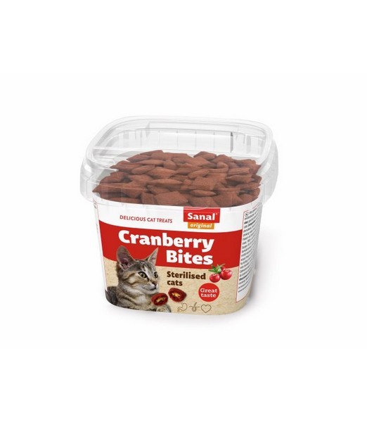 Sanal Cranberry Bites cup 75 gr