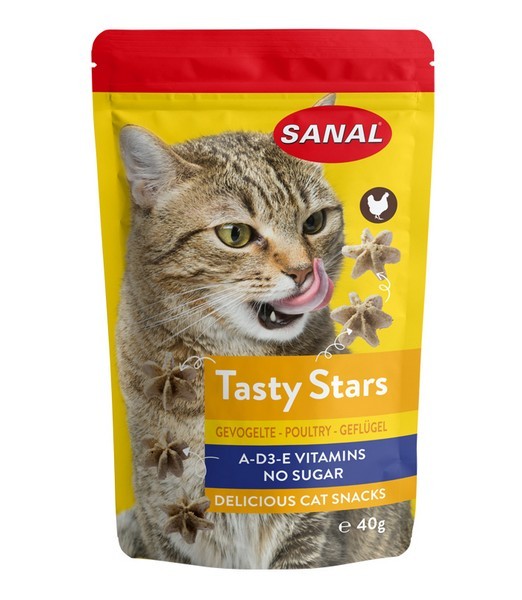 Sanal Tasty Stars Poultry 40 gr