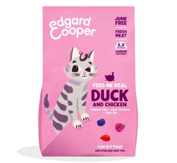 Edgard&Cooper Kitten Eend&Kip 2 kg