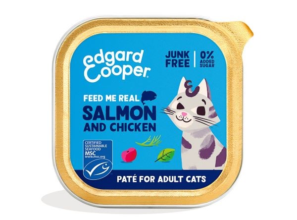 Edgard&Cooper Adult Zalm&Kip 85 gr