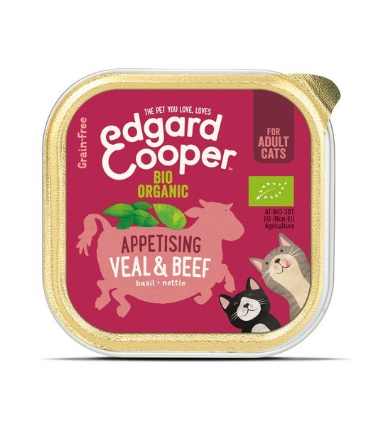 Edgard & Cooper Kat Kuipje Bio Rund 85 gr