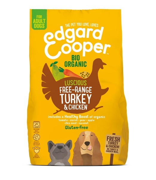 Edgard&Cooper Adult Biologische Kalkoen&Kip 2,5 kg