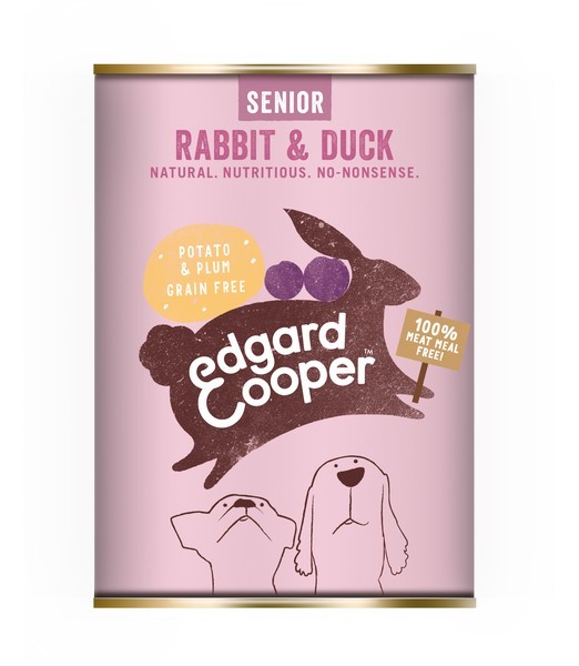Edgard & Cooper hond blik senior 400 gr