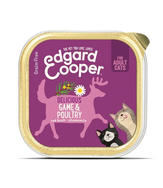 Edgard & Cooper Kat Kuipje Gevogelte/Wild 85 gr