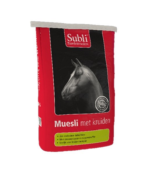 Subli Muesli Met Kruiden 15 kg