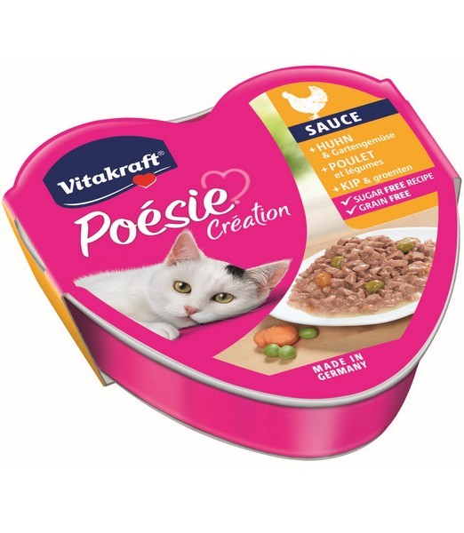 Poesie kip+groente sauce 85 gr