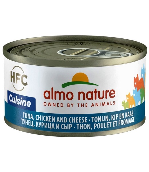Almo Nature Tonijn met Kip en Kaas 70 gr
