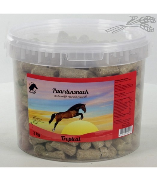 Vanilia Tropical Paardenbrok 3 kg