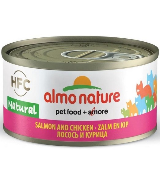 Almo Nature Zalm met Kip 70 gr