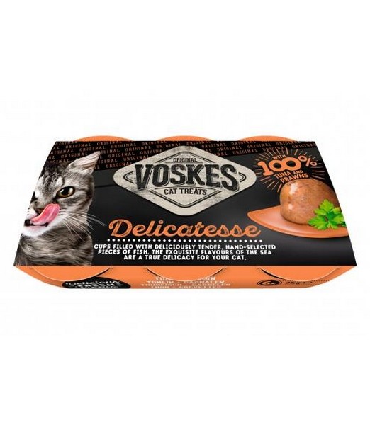 Jelly cups Tonijn&Garnalen 6x25 gr