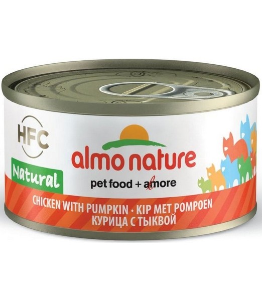 Almo Nature Kip met Pompoen 70 gr