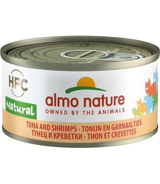 Almo Nature Tonijn met Garnaal 70 gr