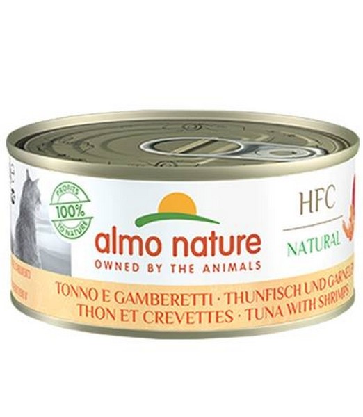 Almo Nature Tonijn met Garnaal 150 gr