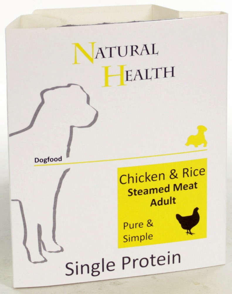 Natural Health Steamed Chicken & Rice 395 gr