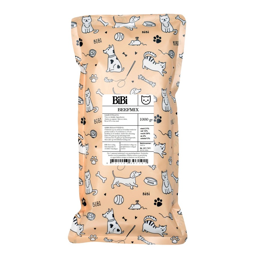 Bibi Beefmix Kat 1 kg