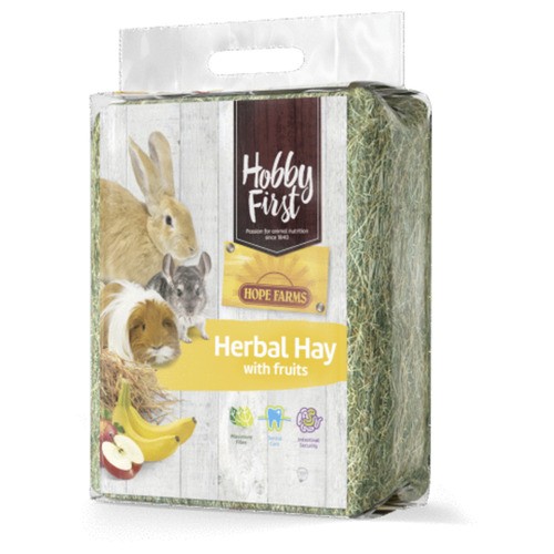 Hobbyfirst Hope Farms Herbal Hay with Fruits 1 kg