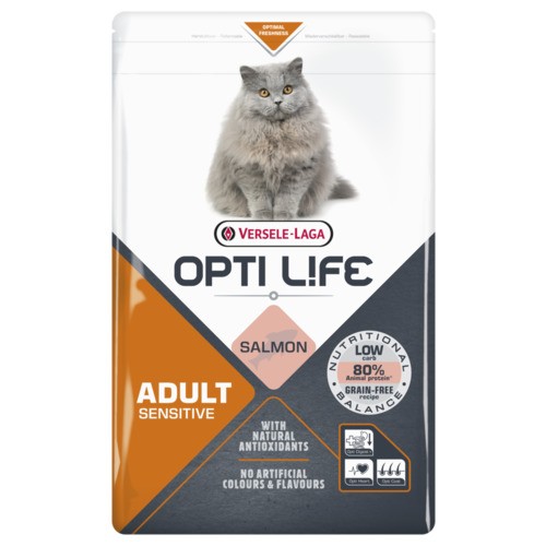 Opti Life Sensitive Zalm 7,5 kg
