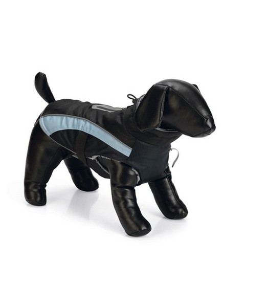 Hondenjas Saby Zwart/Blauw 48 cm